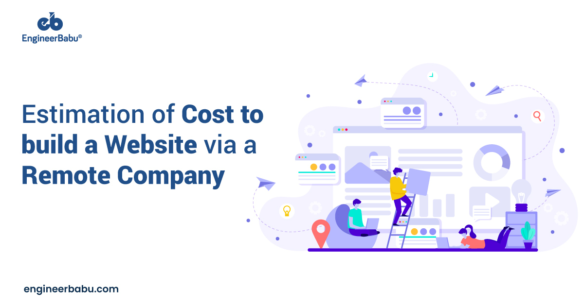 Cost to build a website via Remote Company