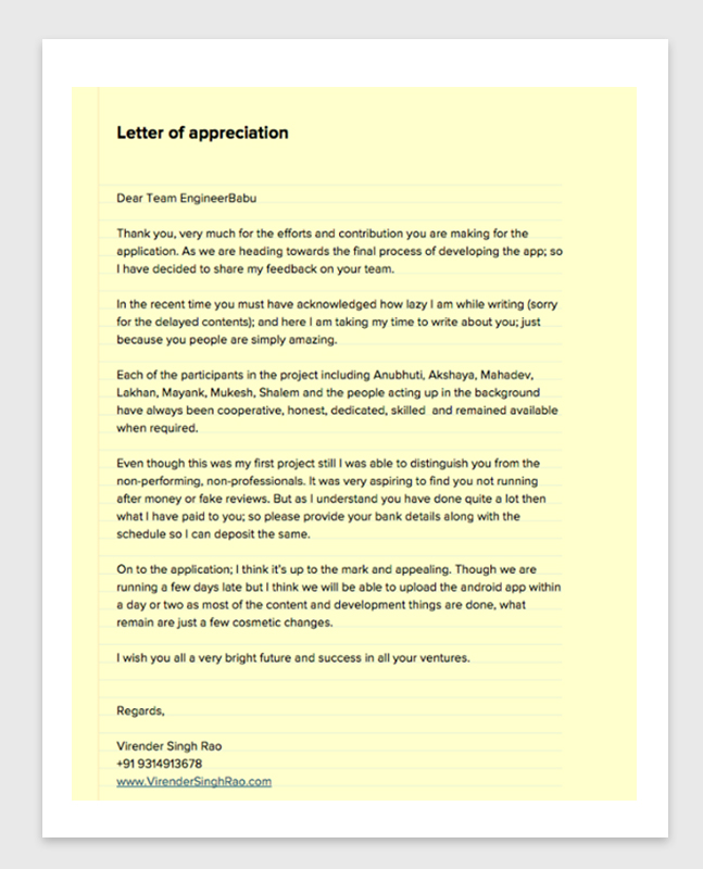 Letter-of-Appreciation