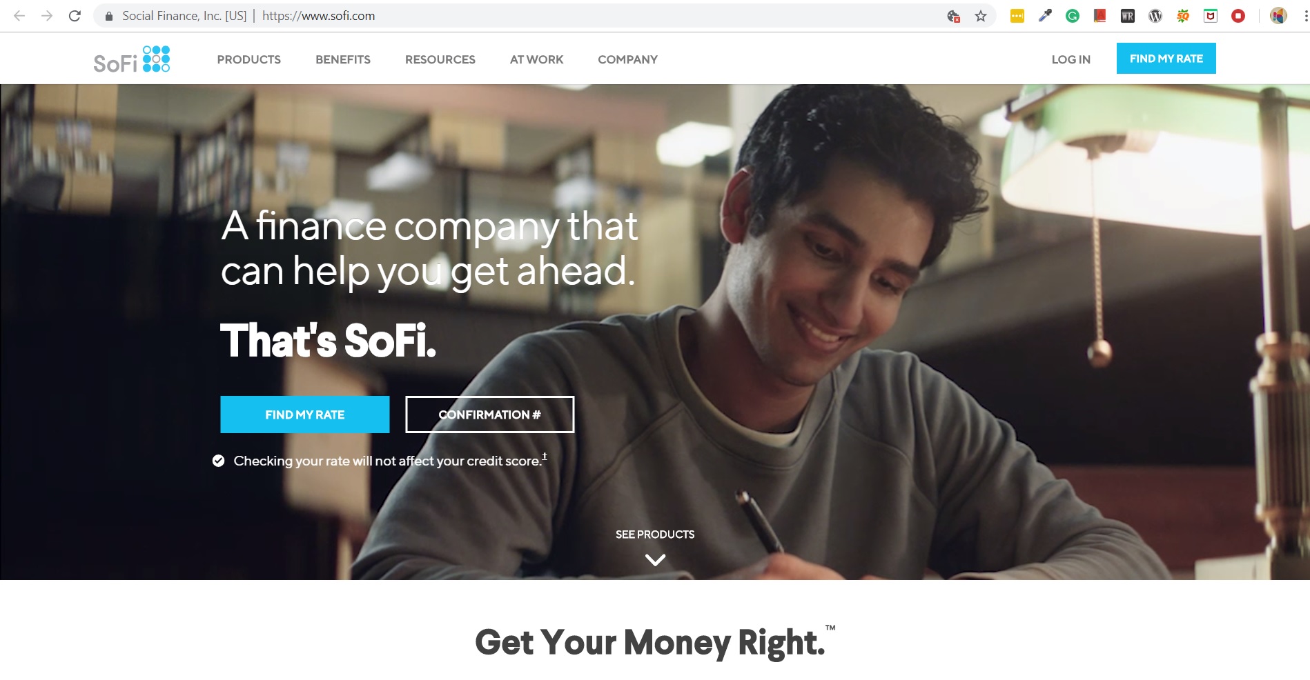 Sofi Fintech Company