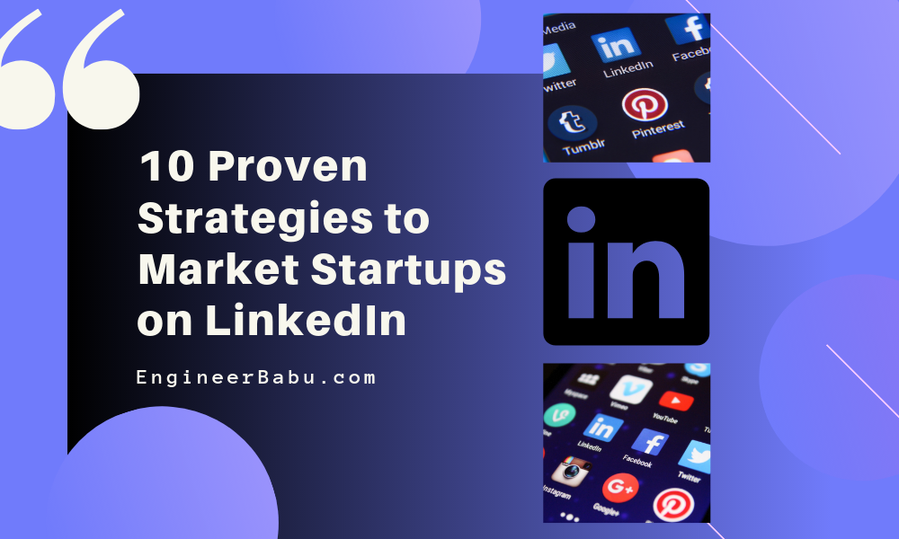 marketing startups on linkedin