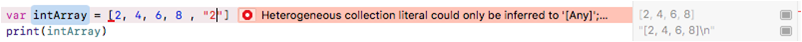 array in swift