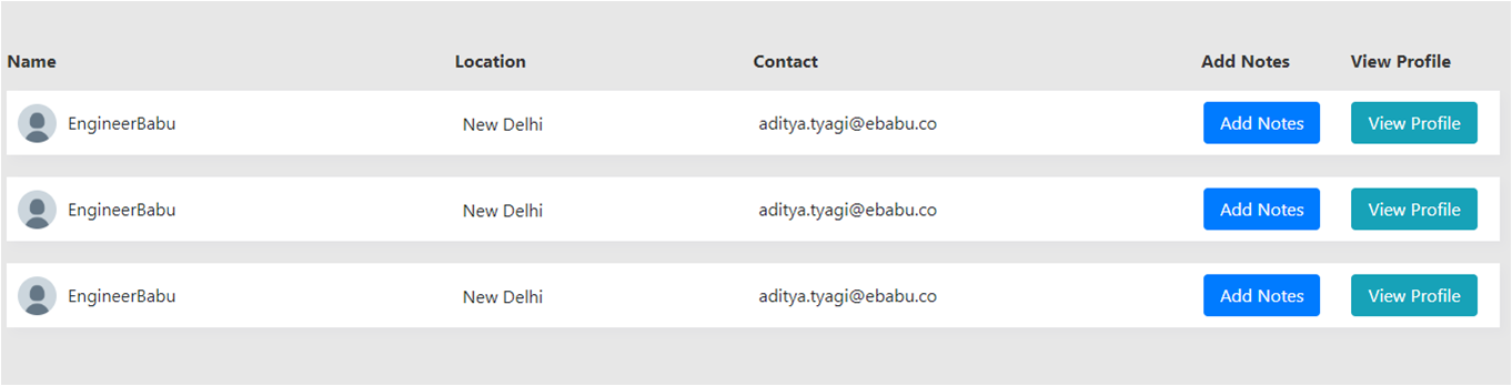 Responsive Data Tables