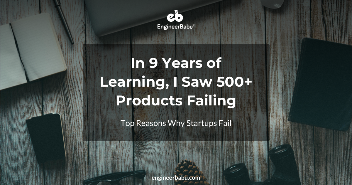 reasons why startups fail